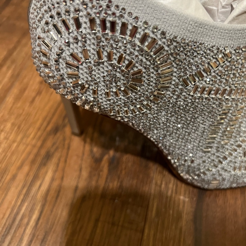 Thalia Sodi Silver Ankle Booties - Picture 4 of 4